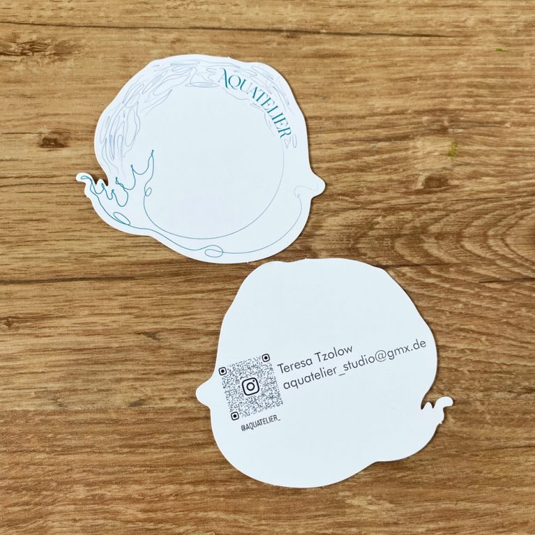 Visitenkarte Vor-& Rückseite