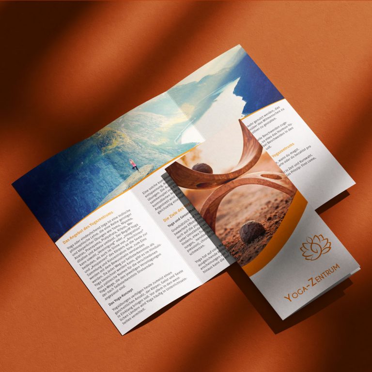 2 Bruch Falz Flyer